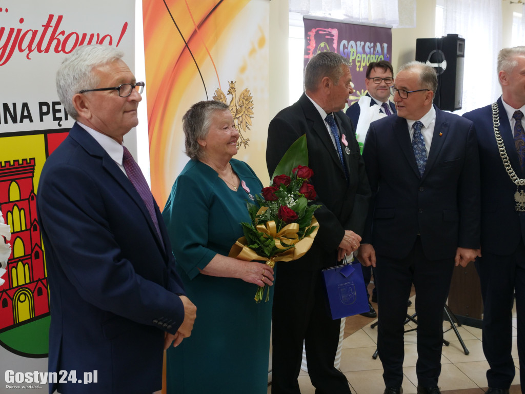 Złote Gody par z gminy Pępowo