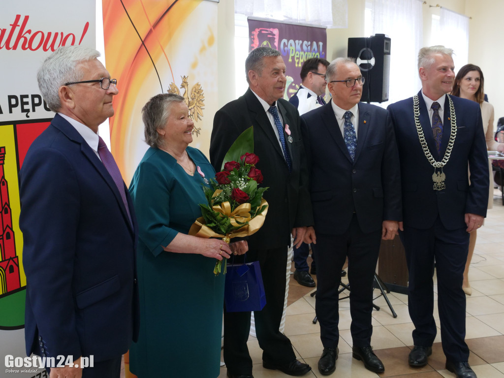Złote Gody par z gminy Pępowo