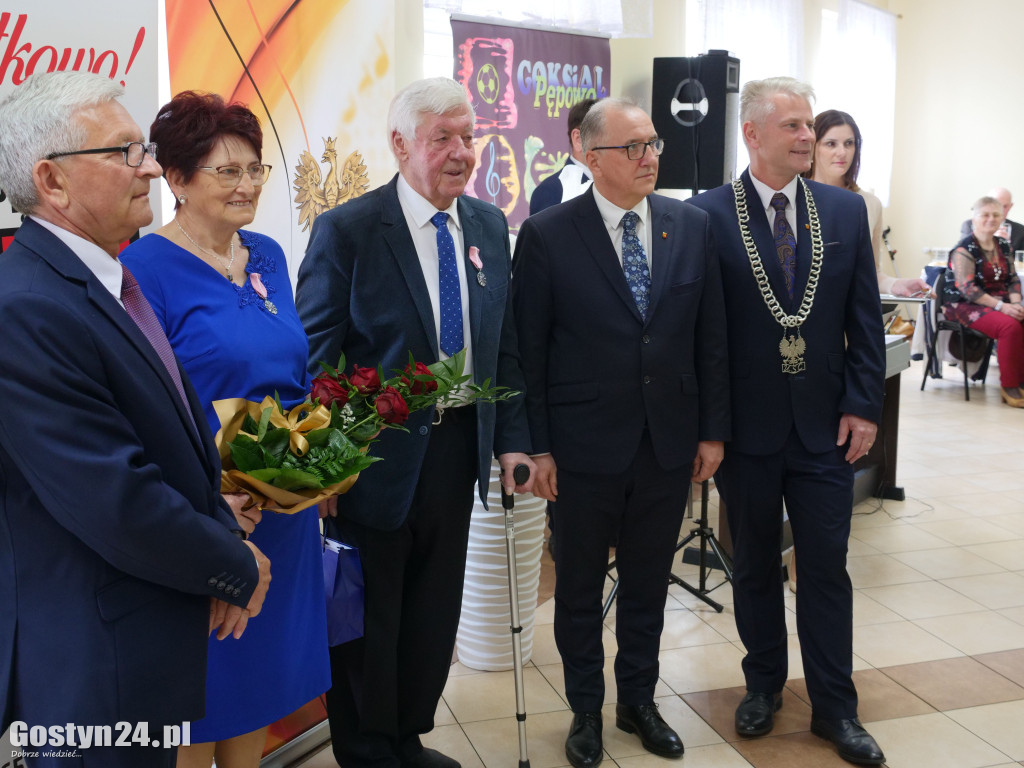 Złote Gody par z gminy Pępowo