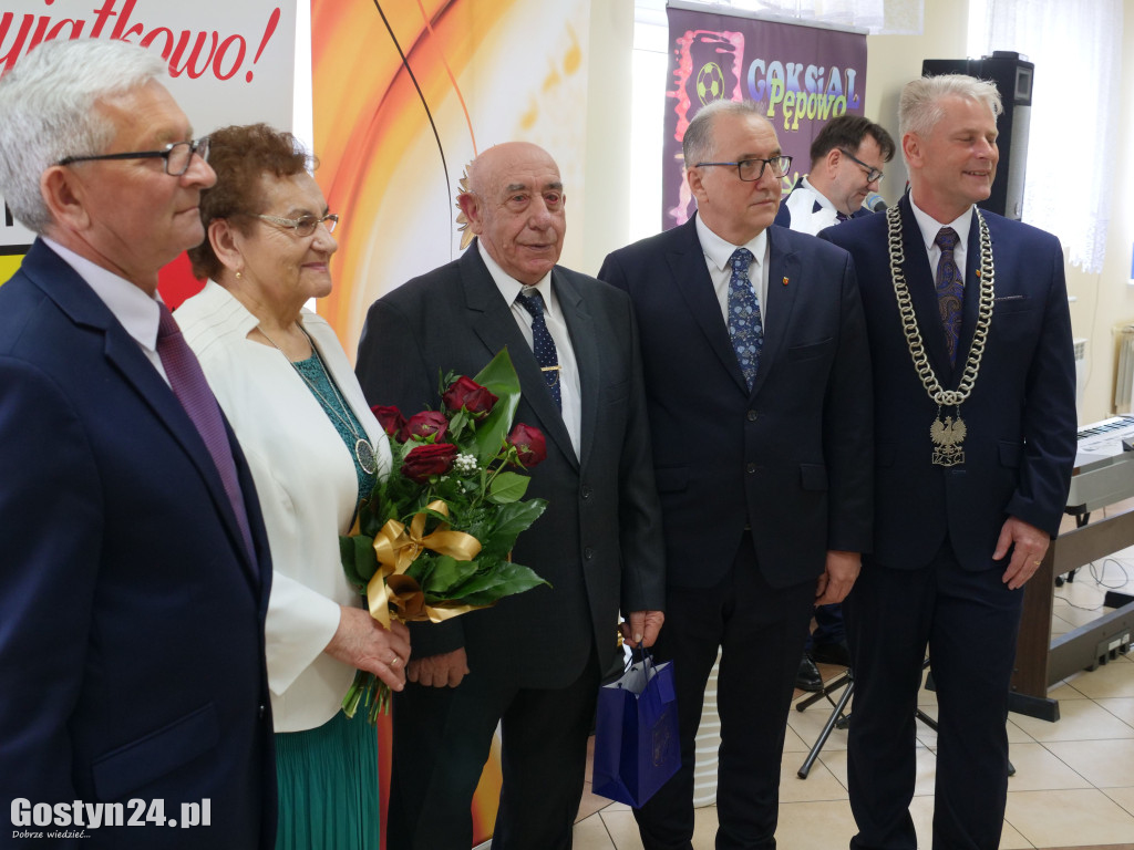 Złote Gody par z gminy Pępowo