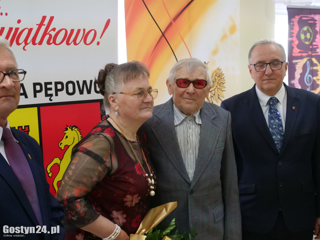 Złote Gody par z gminy Pępowo