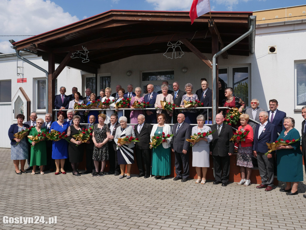 Złote Gody par z gminy Pępowo
