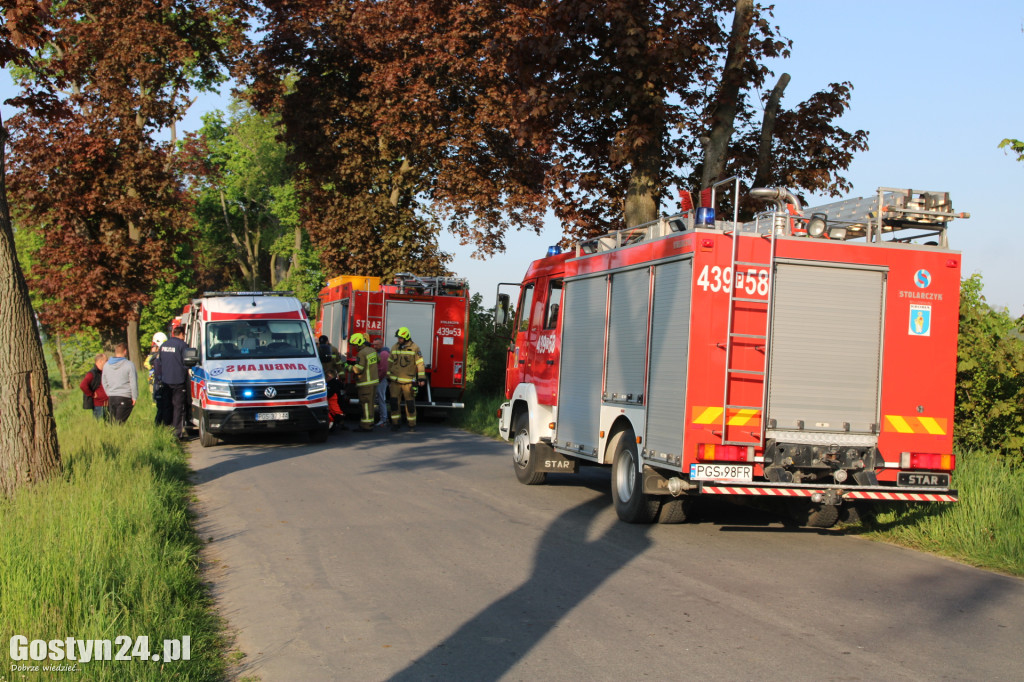 Wypadek na trasie Gogolewo - Niepart