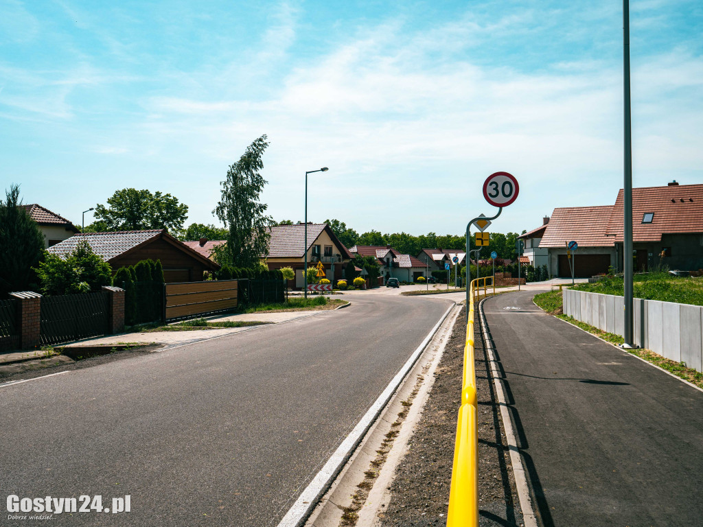 Wyremontowana i otwarta ul. Drzęczewska i droga do Drzęczewa II