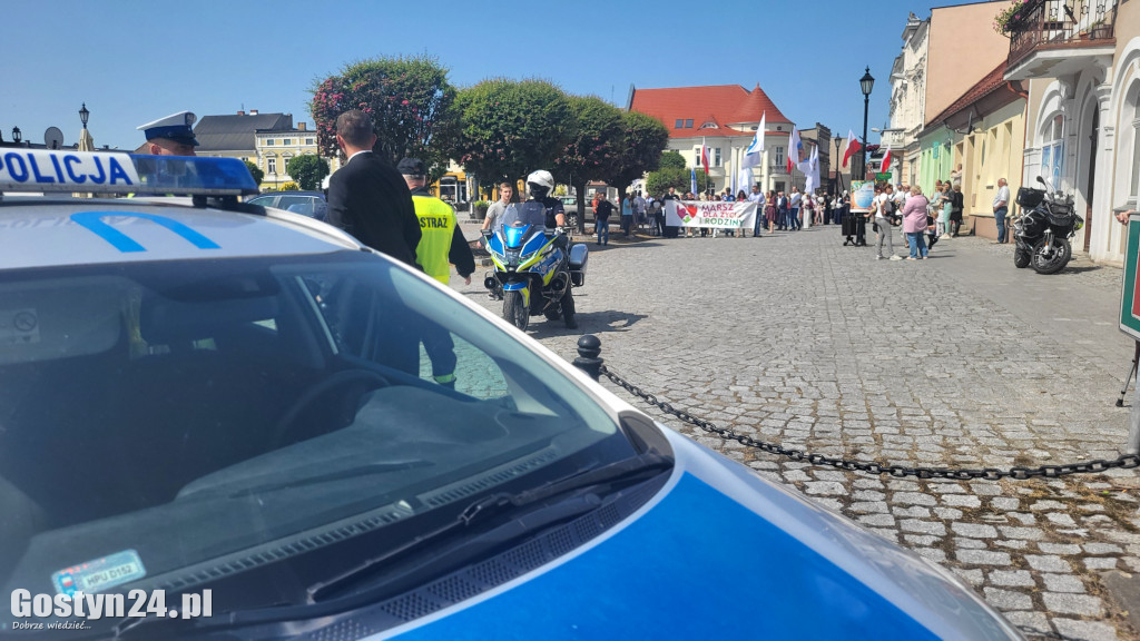 Marsz dla życia i rodziny w Gostyniu