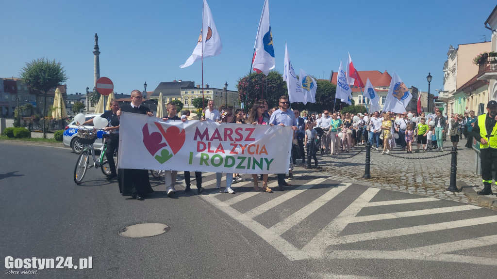 Marsz dla życia i rodziny w Gostyniu