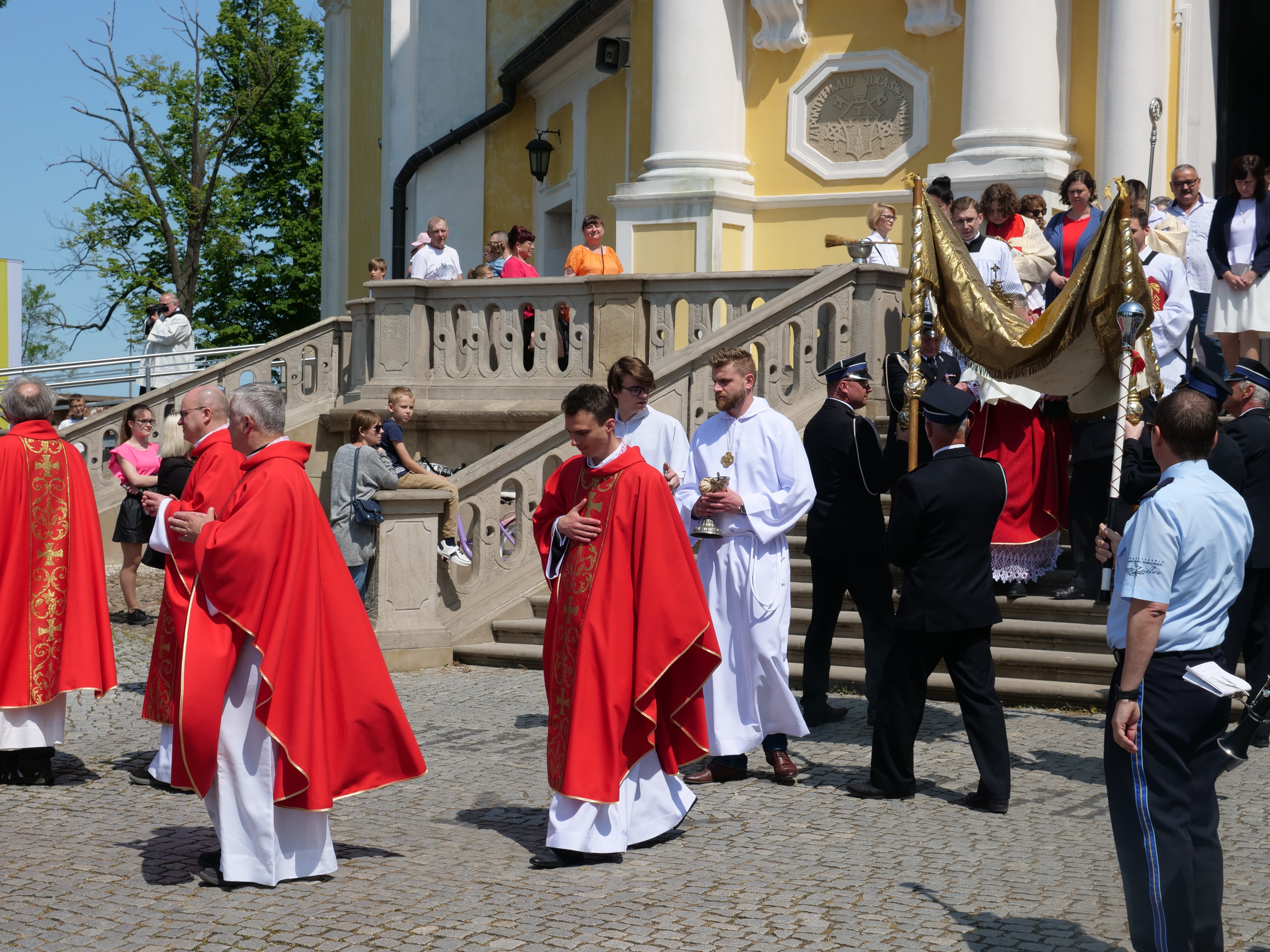 Święcenie rowerów na Świętej Górze