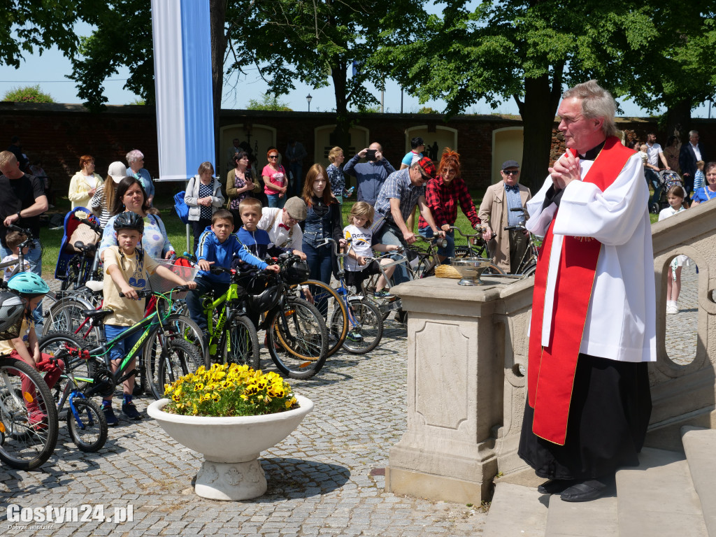 Święcenie rowerów na Świętej Górze