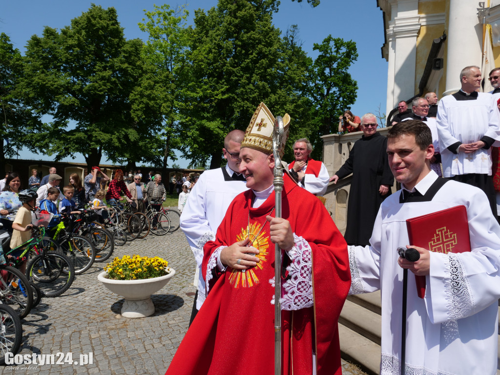 Święcenie rowerów na Świętej Górze