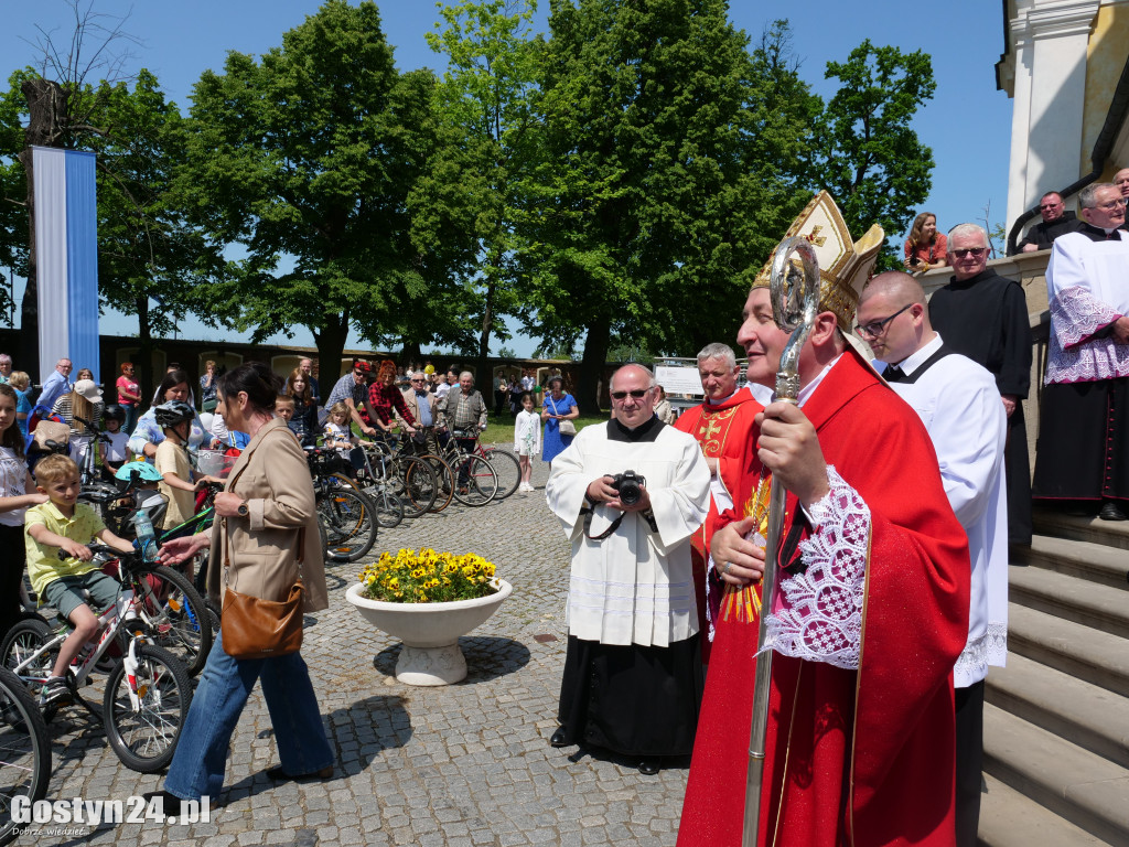 Święcenie rowerów na Świętej Górze