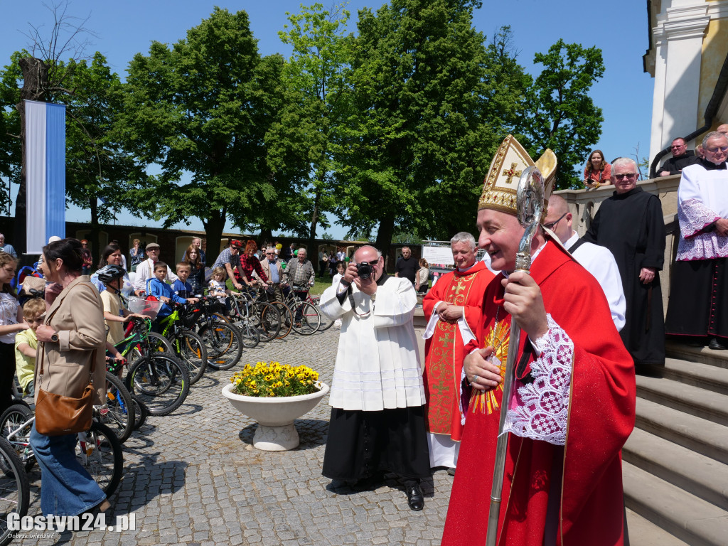 Święcenie rowerów na Świętej Górze