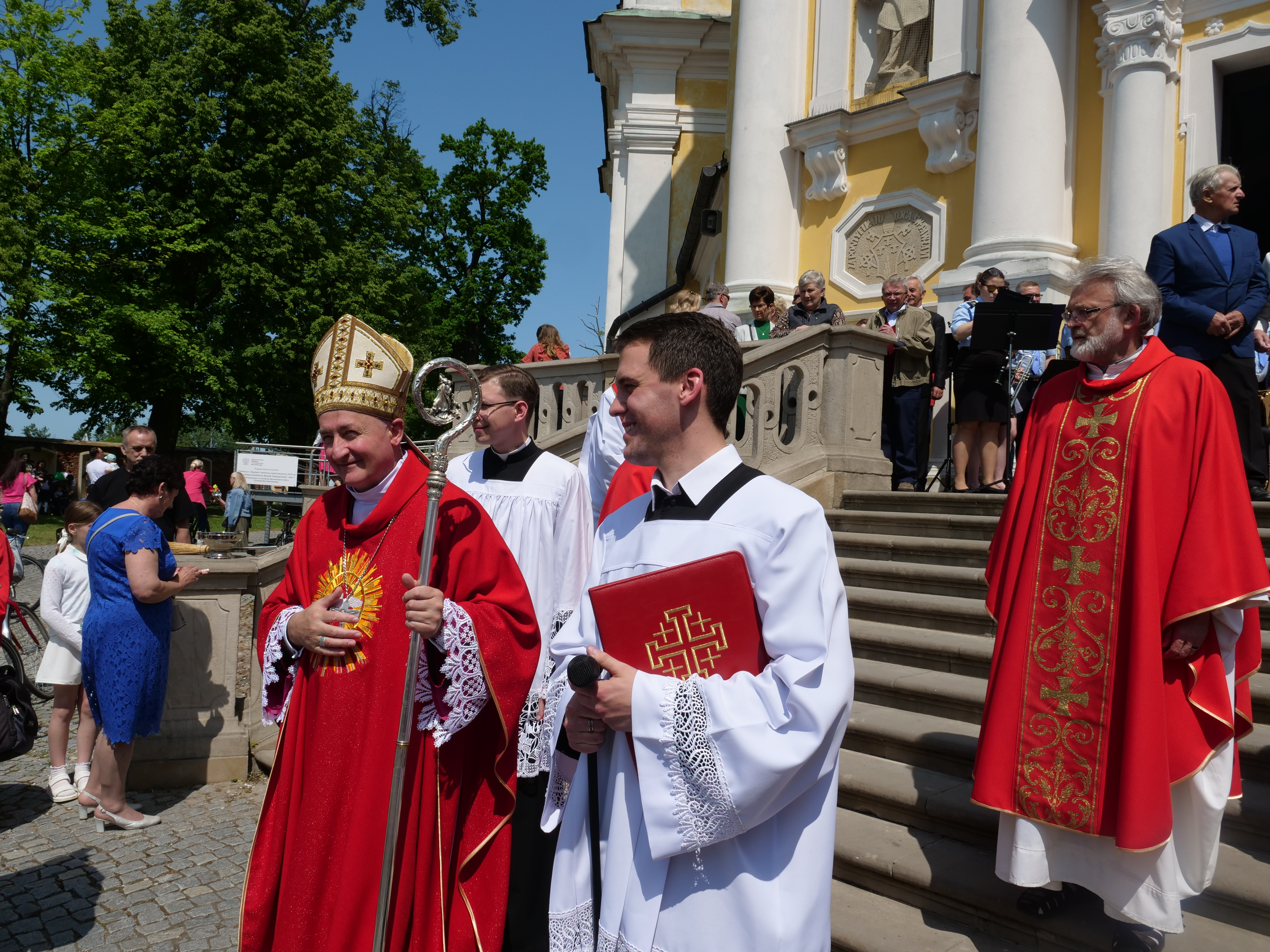 Święcenie rowerów na Świętej Górze