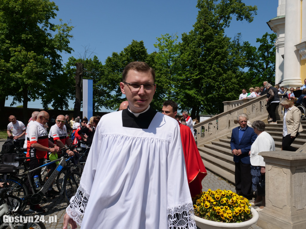 Święcenie rowerów na Świętej Górze