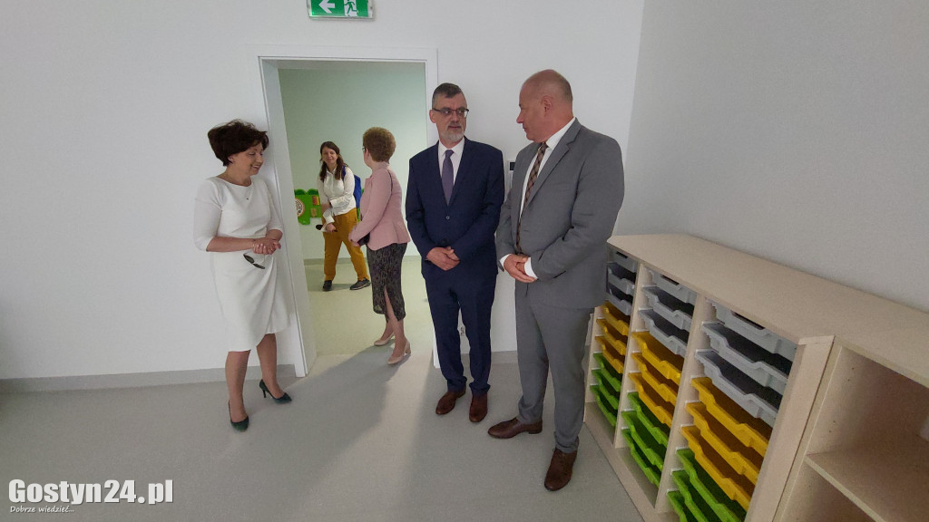 Otwarcie rozbudowanej części przedszkola w Karolewie
