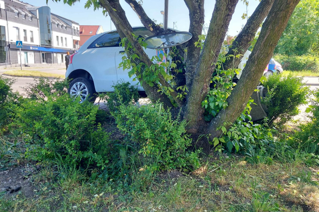 Wypadek w centrum Gostynia