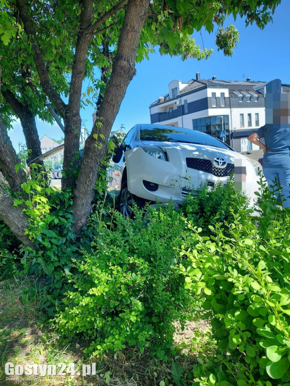 Wypadek w centrum Gostynia