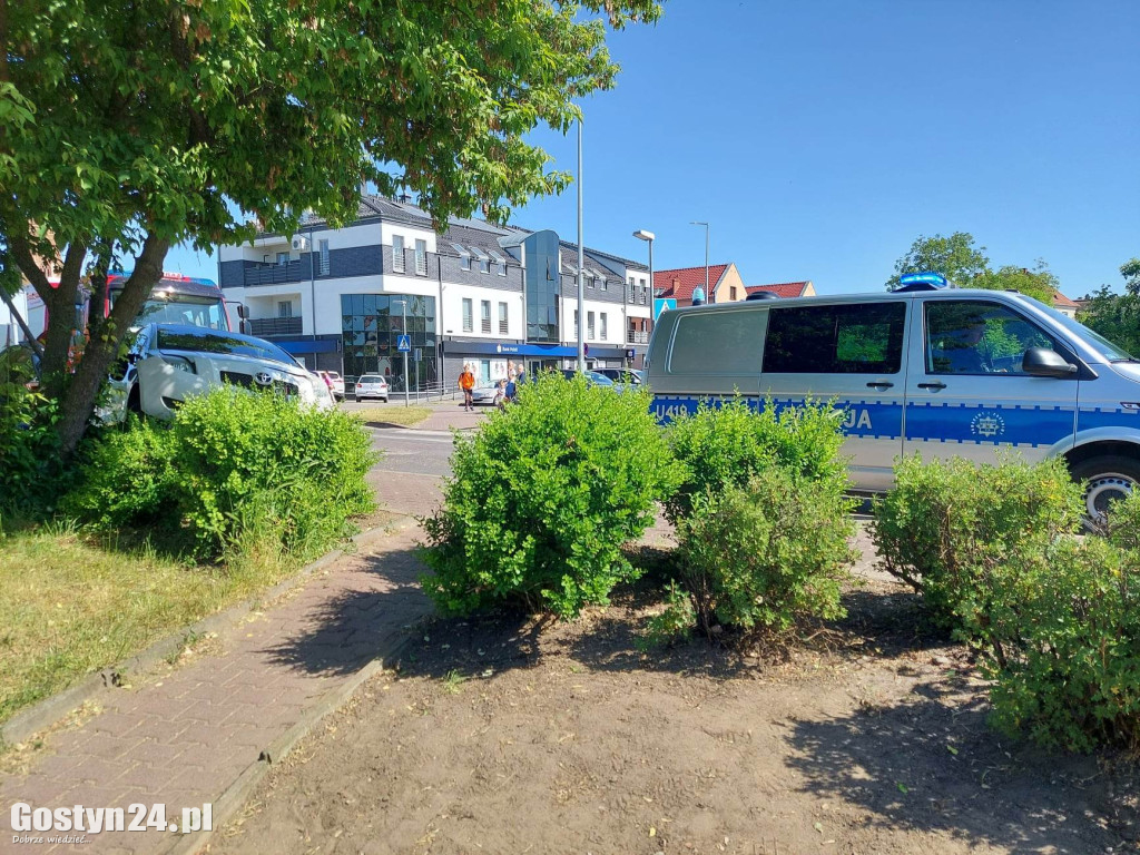 Wypadek w centrum Gostynia