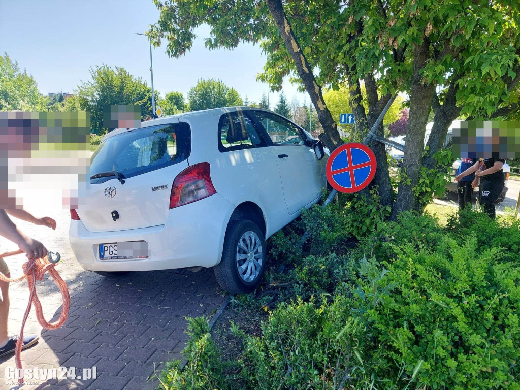 Wypadek w centrum Gostynia