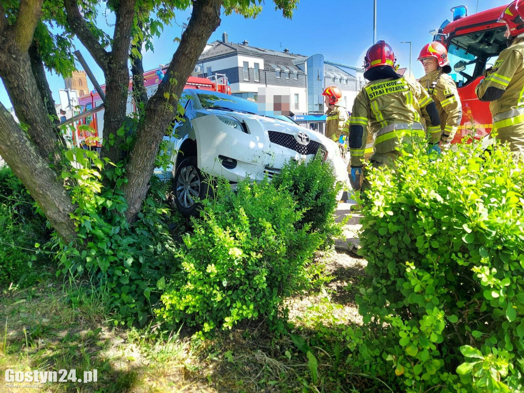 Wypadek w centrum Gostynia