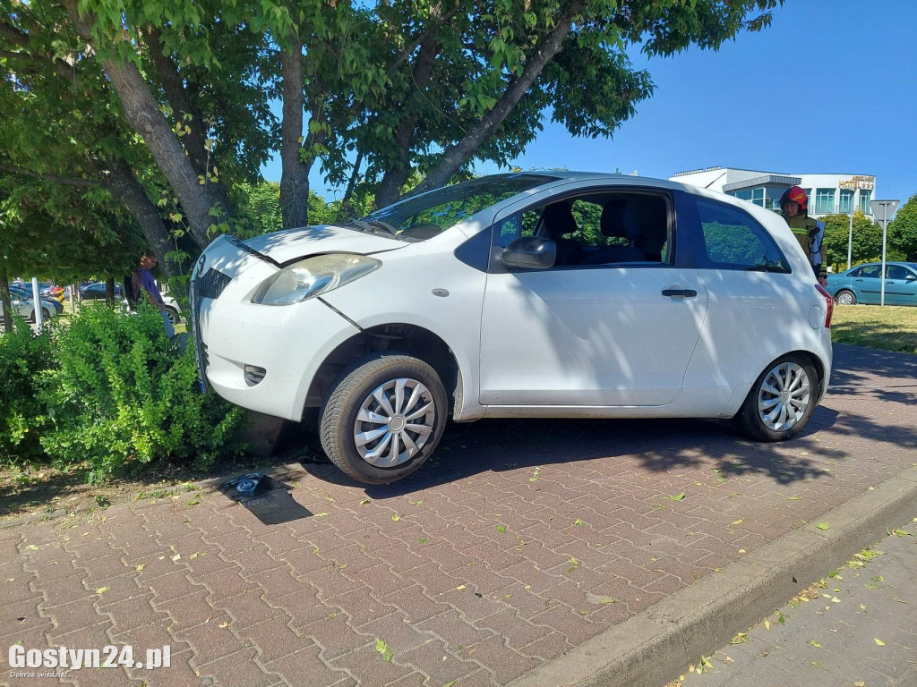 Wypadek w centrum Gostynia