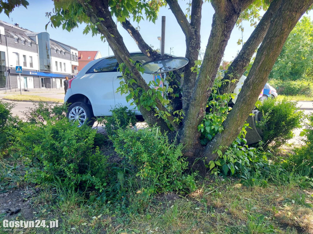 Wypadek w centrum Gostynia