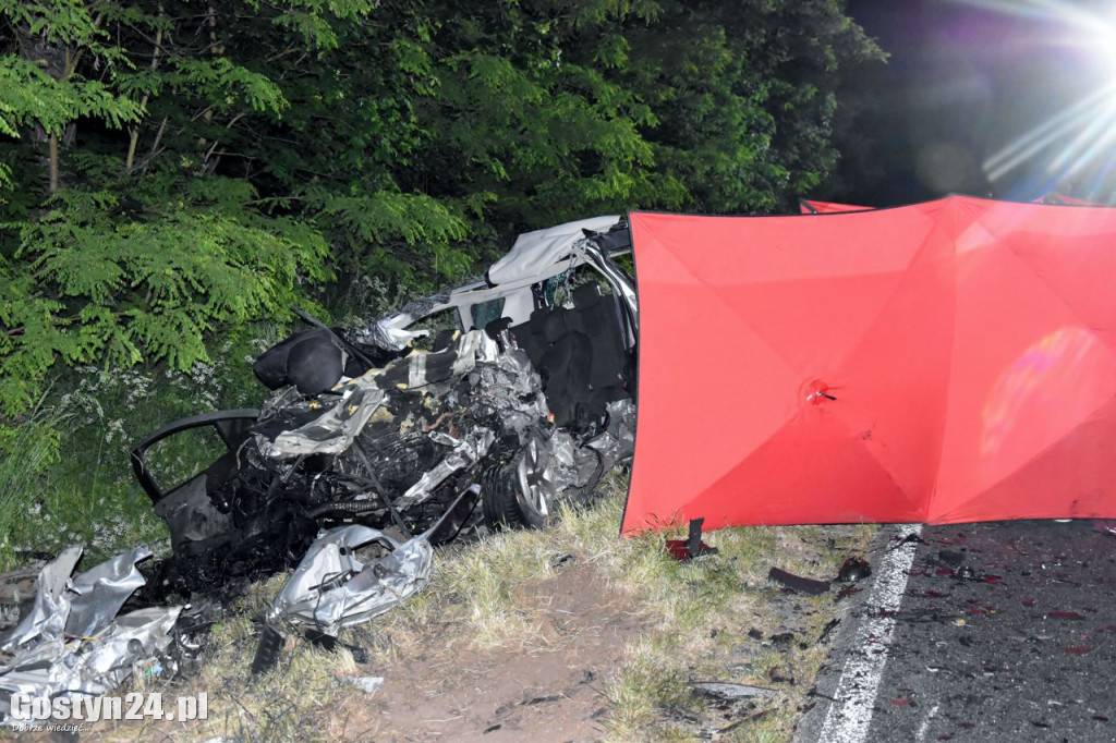 Tragiczny wypadek na drodze wojewódzkiej