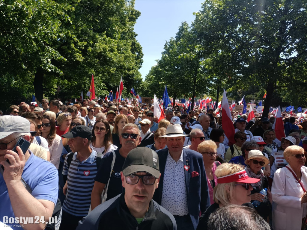 Gostynianie na Marszu Wolności