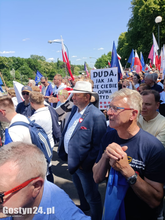 Gostynianie na Marszu Wolności