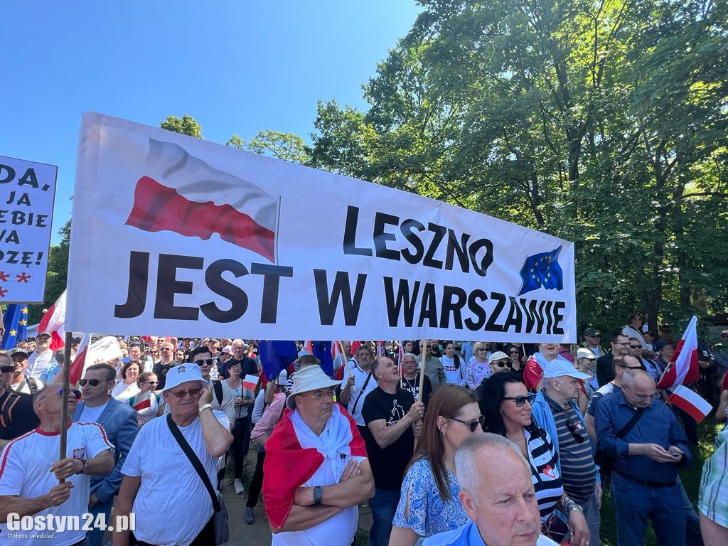 Gostynianie na Marszu Wolności
