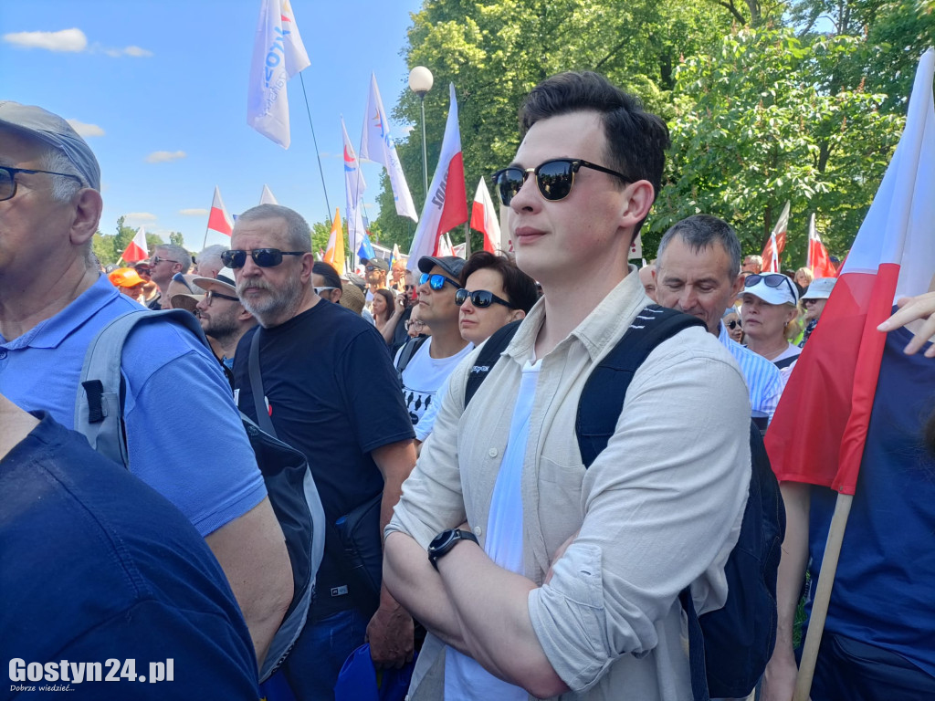Gostynianie na Marszu Wolności