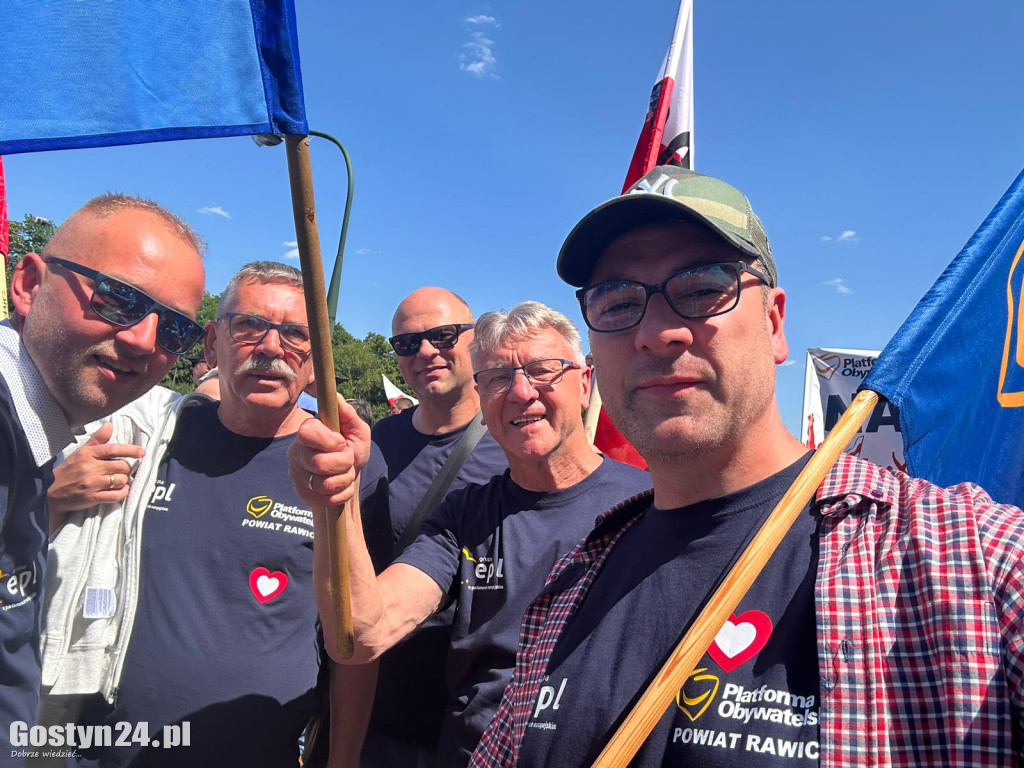 Gostynianie na Marszu Wolności