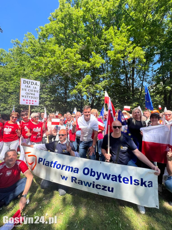 Gostynianie na Marszu Wolności
