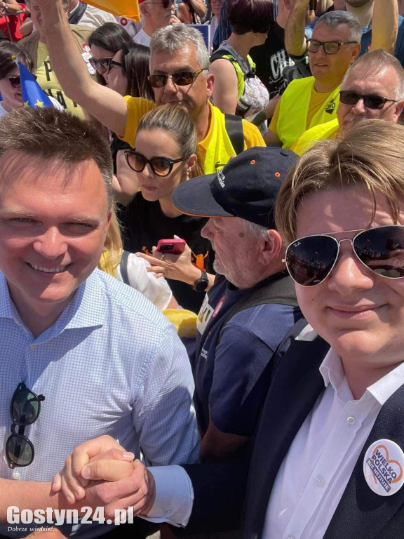 Gostynianie na Marszu Wolności
