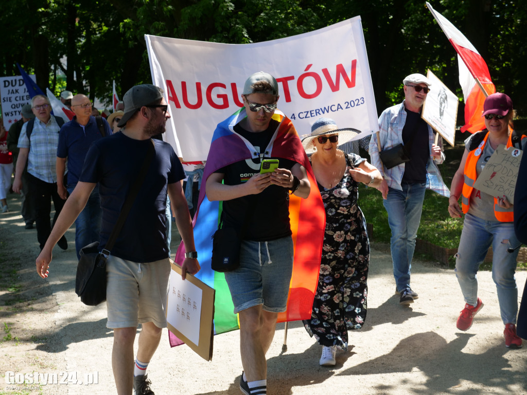 Gostynianie na Marszu Wolności