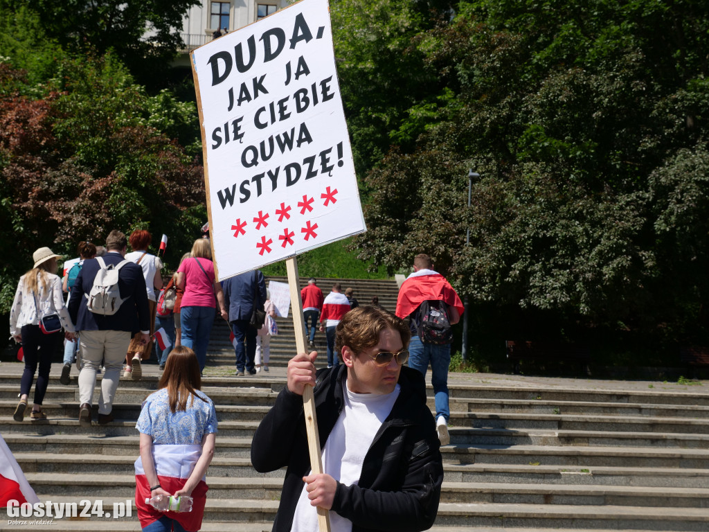 Gostynianie na Marszu Wolności