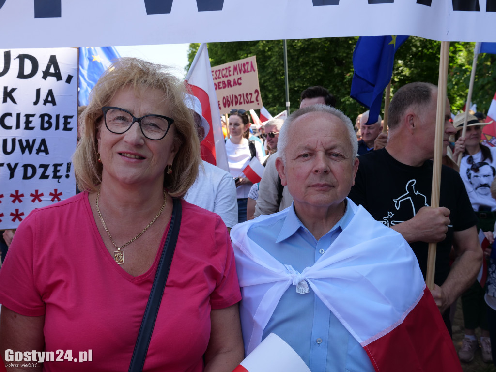 Gostynianie na Marszu Wolności