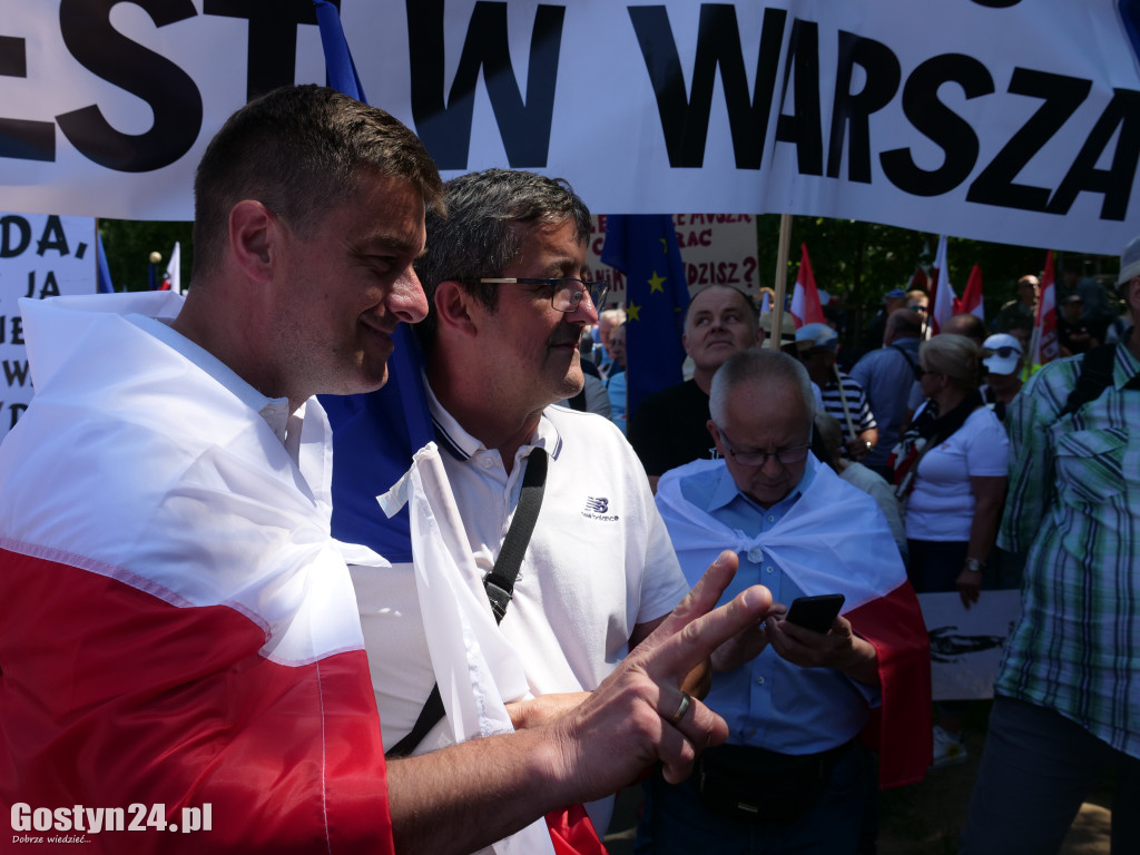 Gostynianie na Marszu Wolności