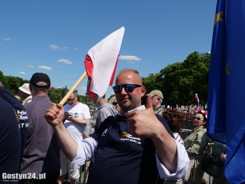 Gostynianie na Marszu Wolności