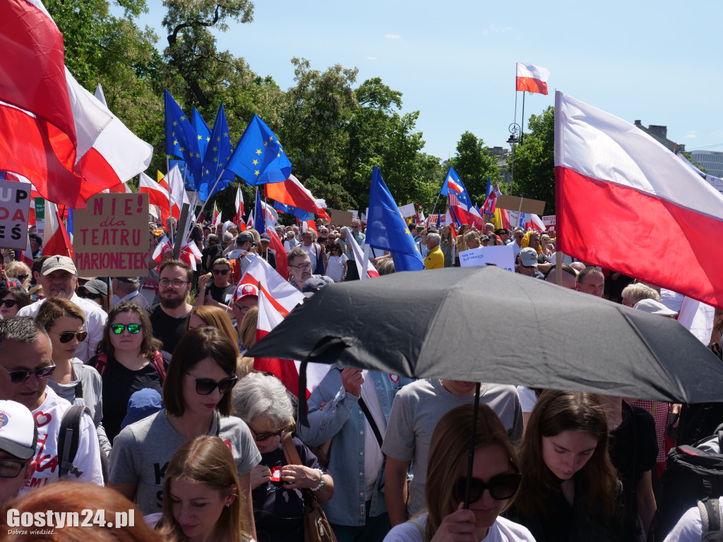 Gostynianie na Marszu Wolności