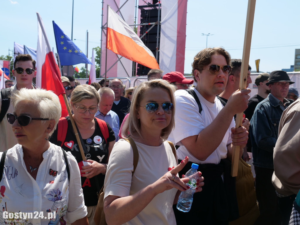 Gostynianie na Marszu Wolności