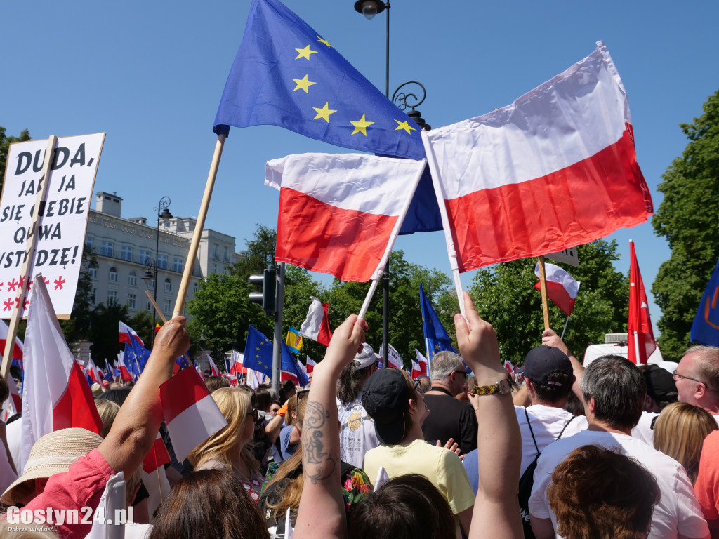 Gostynianie na Marszu Wolności