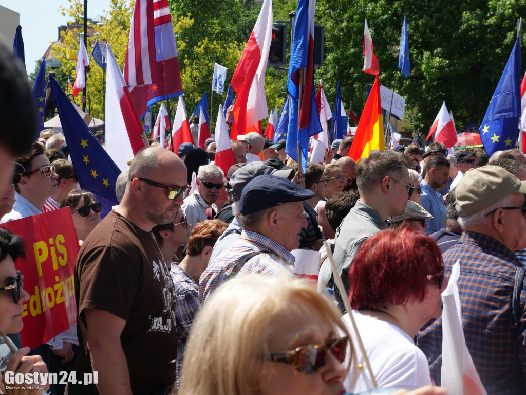 Gostynianie na Marszu Wolności