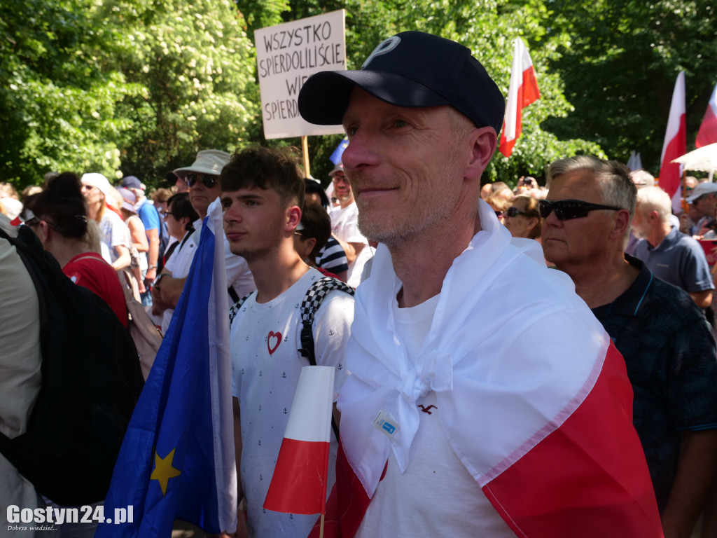 Gostynianie na Marszu Wolności