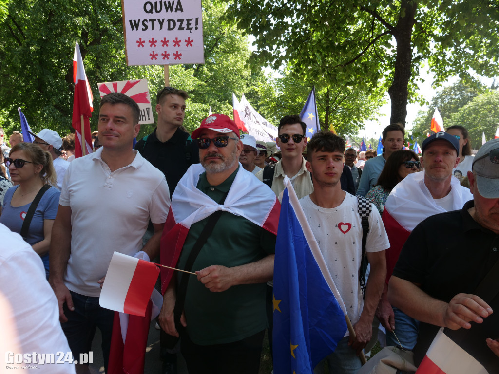 Gostynianie na Marszu Wolności