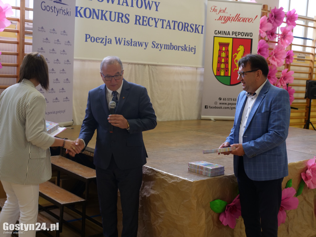 Konkurs recytatorski im. W. Szymborskiej w Skoraszewicach