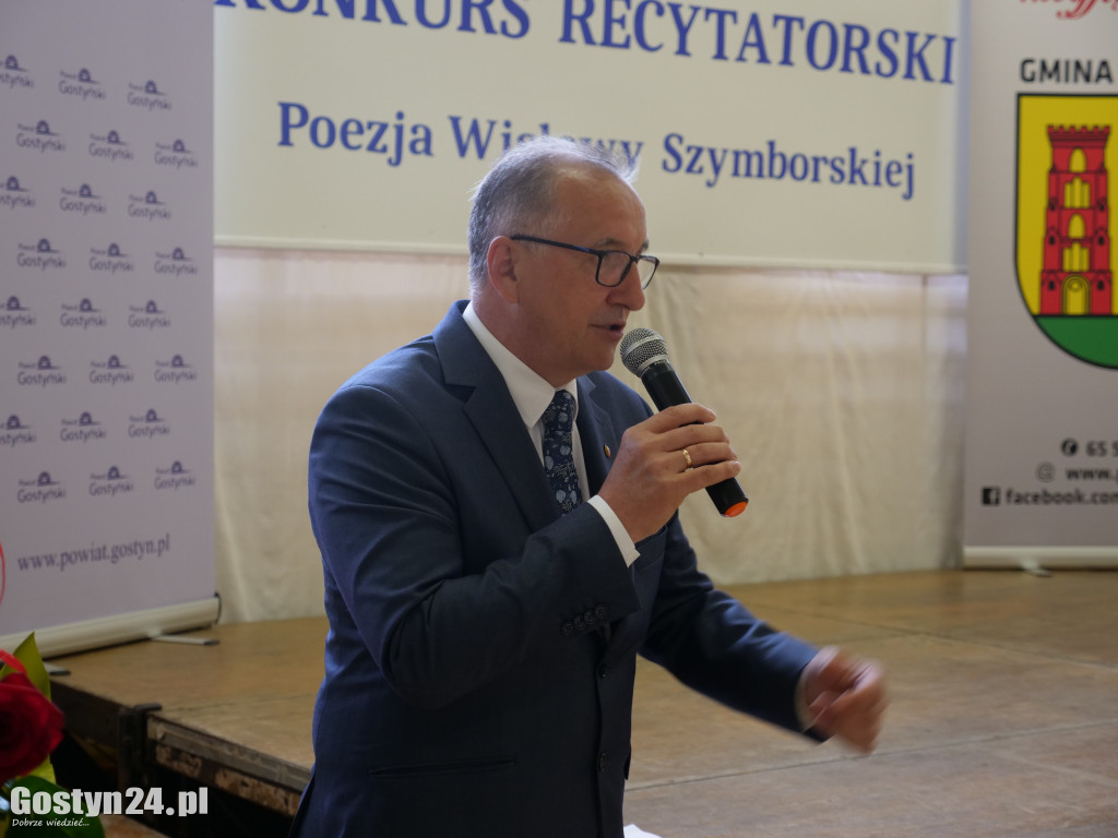 Konkurs recytatorski im. W. Szymborskiej w Skoraszewicach
