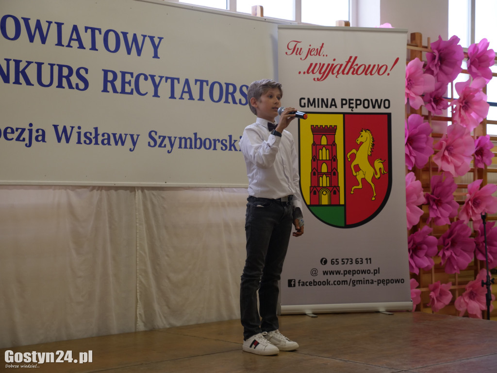 Konkurs recytatorski im. W. Szymborskiej w Skoraszewicach