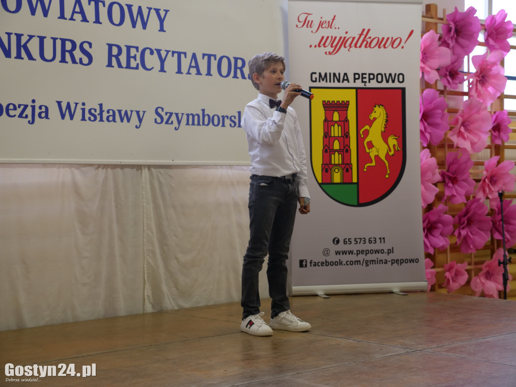 Konkurs recytatorski im. W. Szymborskiej w Skoraszewicach