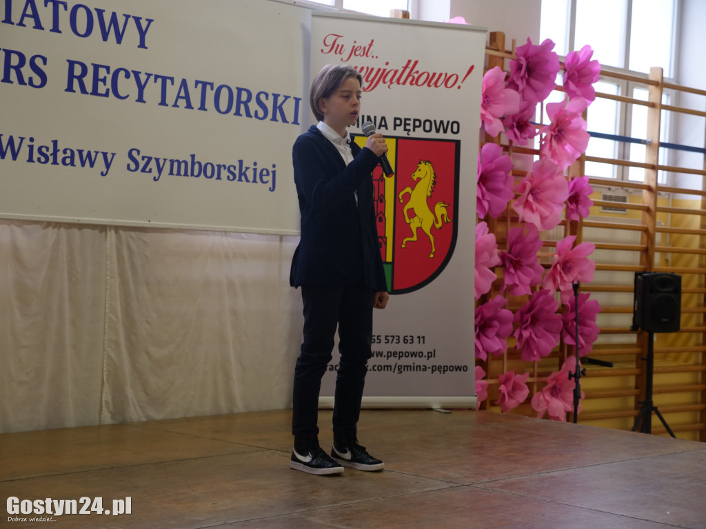 Konkurs recytatorski im. W. Szymborskiej w Skoraszewicach