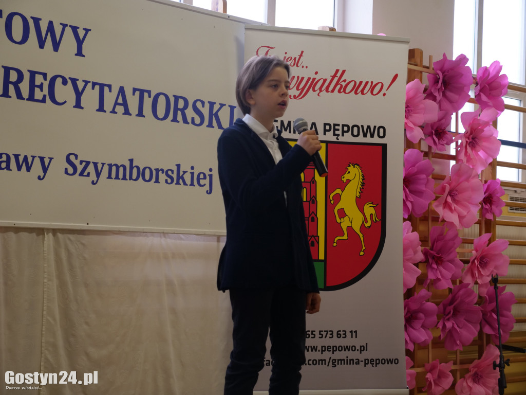 Konkurs recytatorski im. W. Szymborskiej w Skoraszewicach